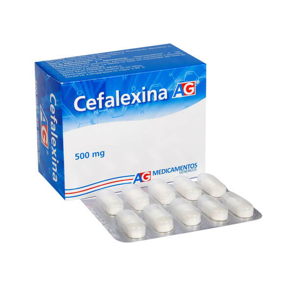Cefalexina 500mg (20 Tabletas) Cefalexina 500mg (20 Tabletas)