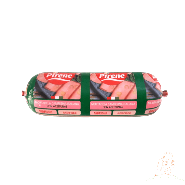 Mortadela Campesina Italiana con Aceitunas ( 500g-PIRENE ) Mortadela Campesina Italiana con Aceitunas ( 500g-PIRENE )