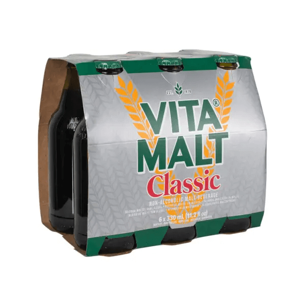 Malta Vitamalt Classic, latas de 330ml, 6 unidades. M&H Bakery Malta Vitamalt Classic, latas de 330ml, 6 unidades. M&H Bakery