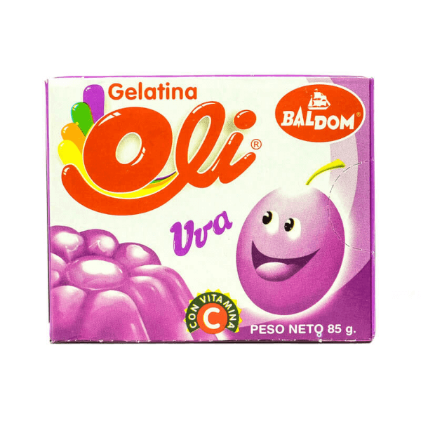 Gelatina de Uva 85g c/u Gelatina de Uva 85g c/u