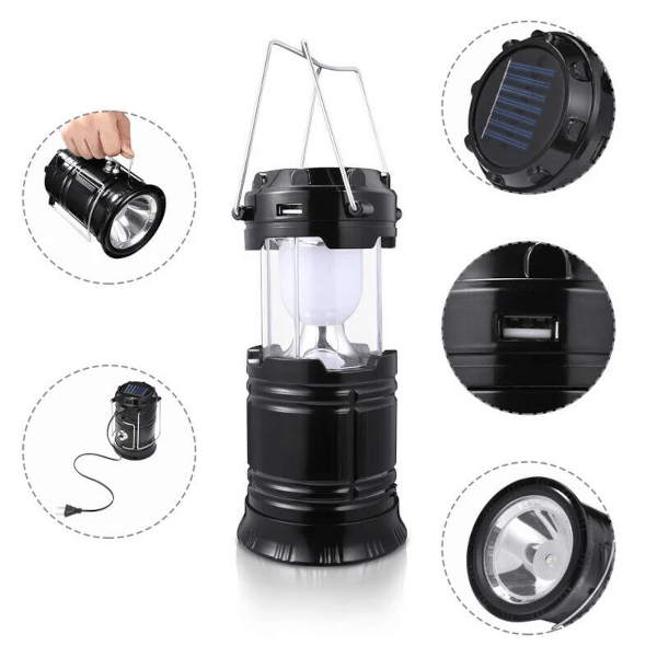 maxin Linterna LED recargable para campamento maxin Linterna LED recargable para campamento