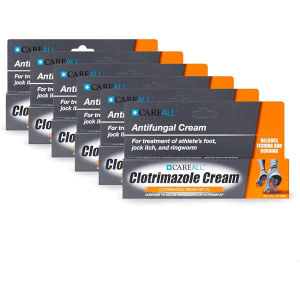 CareAll (1 unidadad de 1.0 oz. Clotrimazol crema antifúngica 1%, cura la mayoría de los pies de atleta, picor y tiña CareAll (1 unidadad de 1.0 oz. Clotrimazol crema antifúngica 1%, cura la mayoría de los pies de atleta, picor y tiña