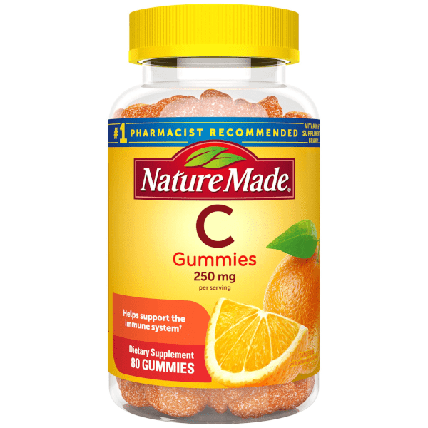 Nature Made Vitamina C Gomitas para adultos (250 mg por porción) Nature Made Vitamina C Gomitas para adultos (250 mg por porción)